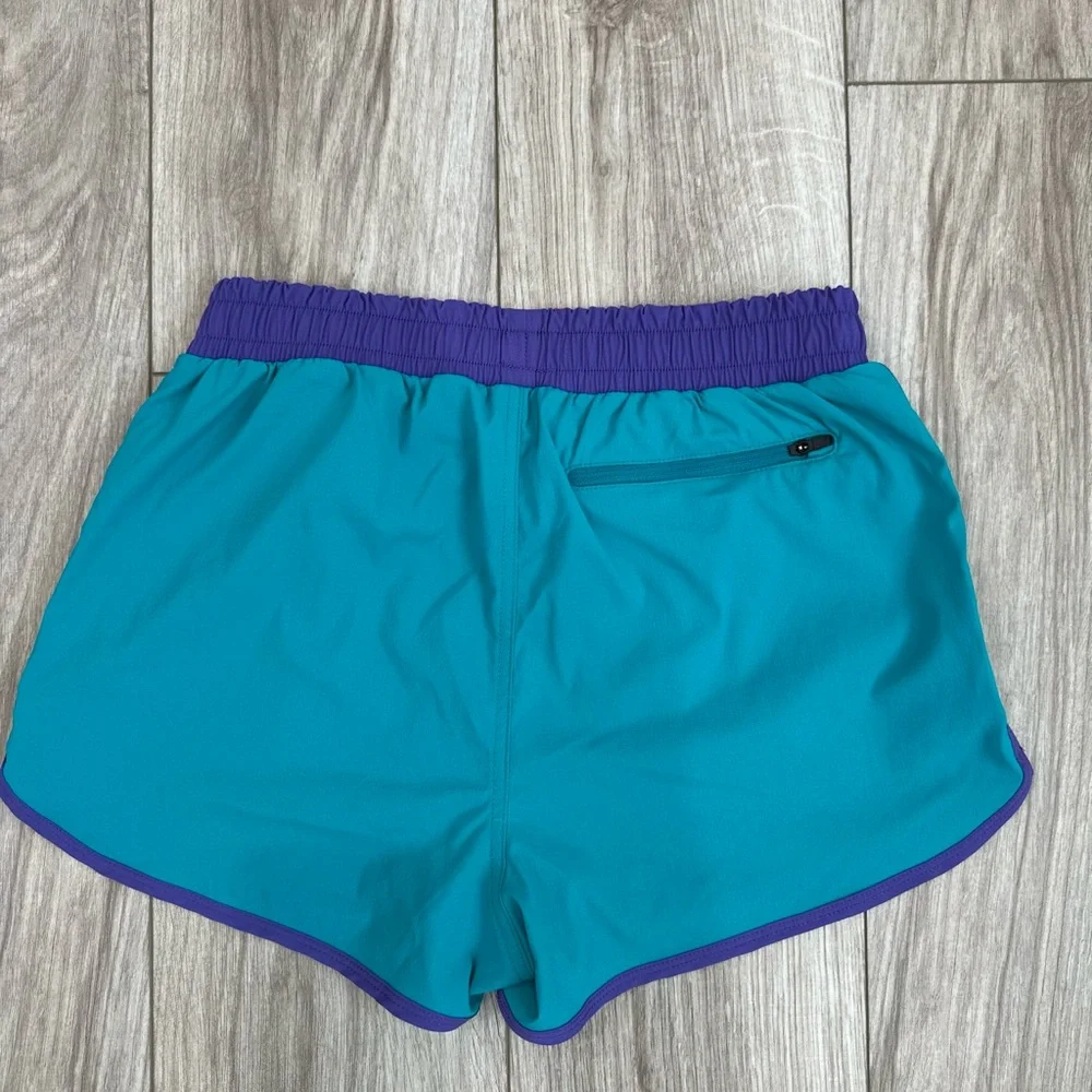 Outdoor Research Teal and Purple Athletic Shorts